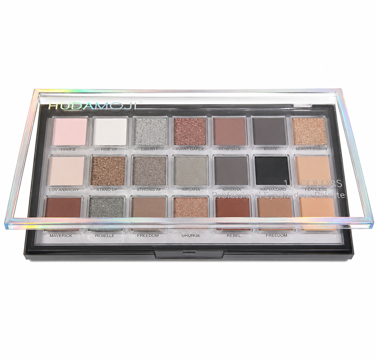 HUDAMOJI 18 colors Professionel Eyeshadow Palette